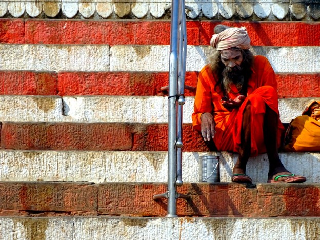 Sadhu en Ghats